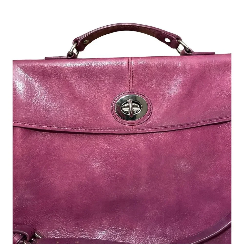 Danier Vintage Leather Laptop Case
